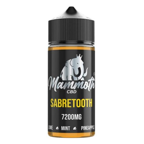 Mammoth CBD 7200mg CBD E-liquid 120ml (30VG-70PG) - Flavour: Arctic - SilverbackCBD